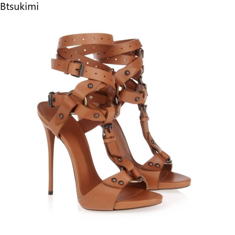 Sandali Sexy da Donna con Tacc - Sandal Strappy Heeled recensione e prezzo