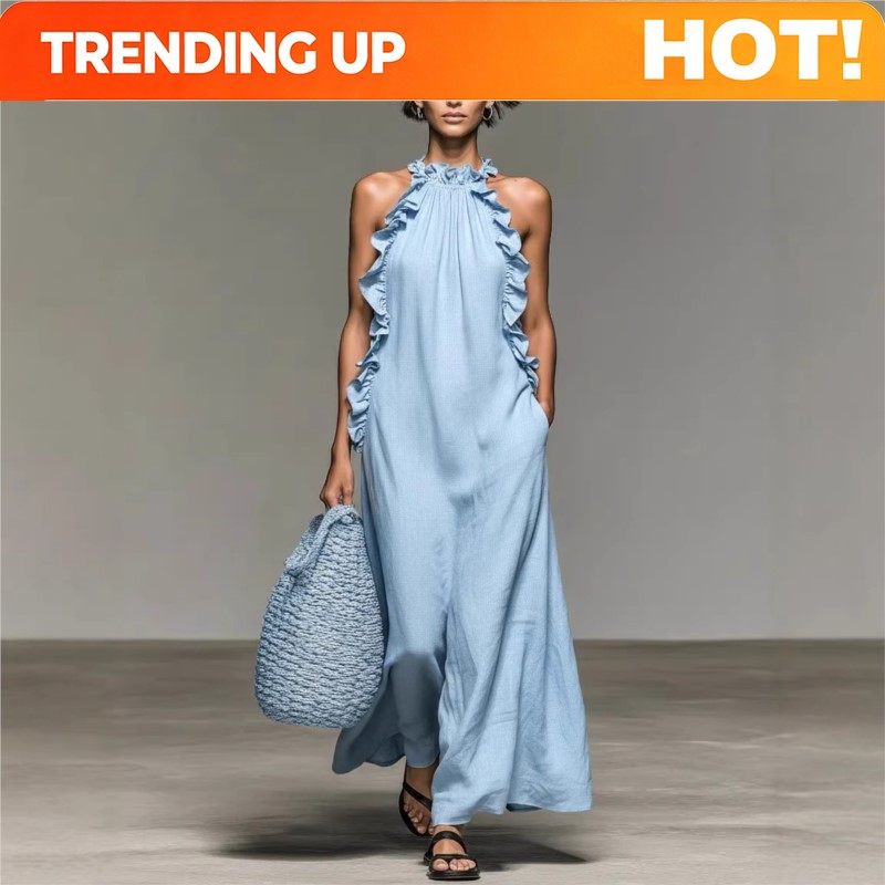 Abito lungo estivo da donna pe - Maxi Dress Halter recensione e prezzo