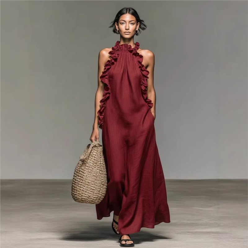Abito lungo estivo da donna pe - Maxi Dress Halter recensione e prezzo